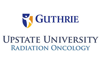 Upstate University Radiation Oncology and Guthrie logos