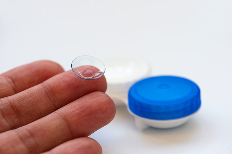 Reorder Contact Lenses Through Abby