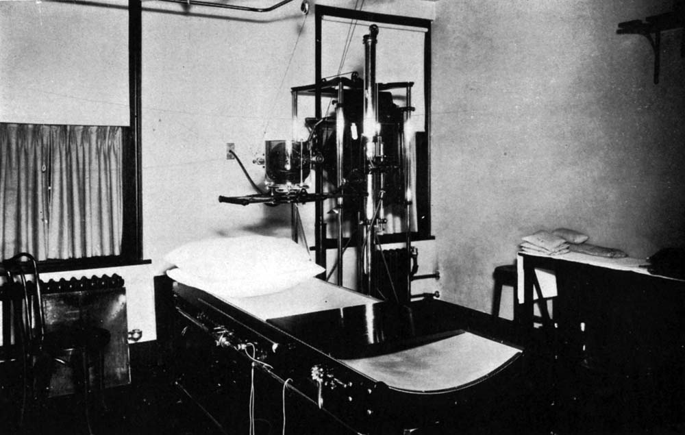 Guthrie Clinic X-ray department around 1930.