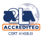 A2LA accreditation logo