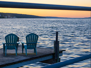 harbor hotel dock