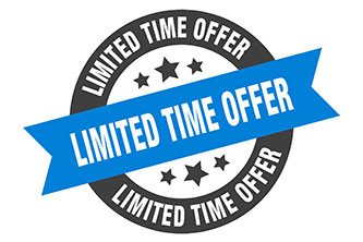 Limited Time Offer