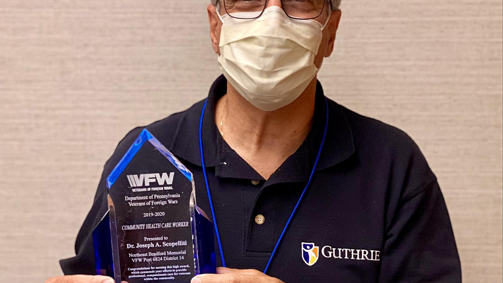Guthrie CEO Honored with Outstanding Community Healthcare Employee of the Year Award