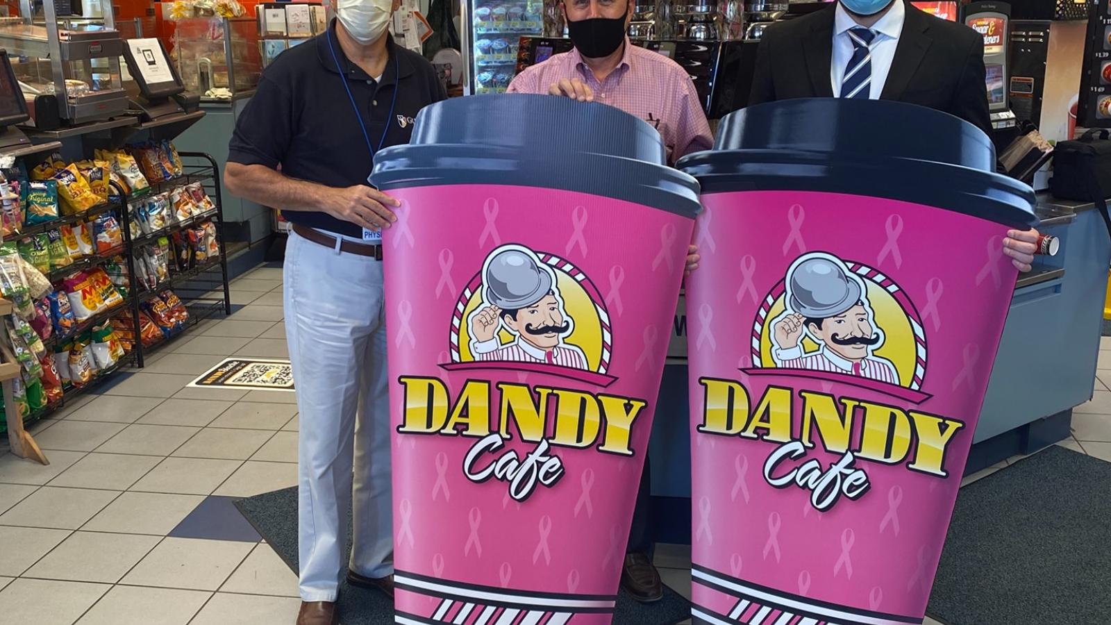 Dandy Pink Cups Campaign Raises More Than $7,600 for Guthrie Breast Care Fund