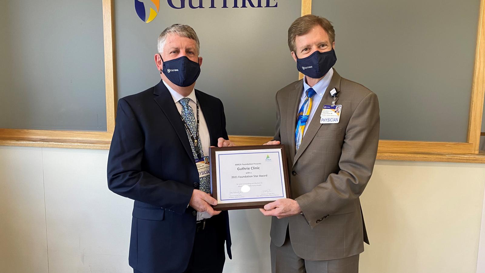 Guthrie Honored for Commitment to Healthcare Quality