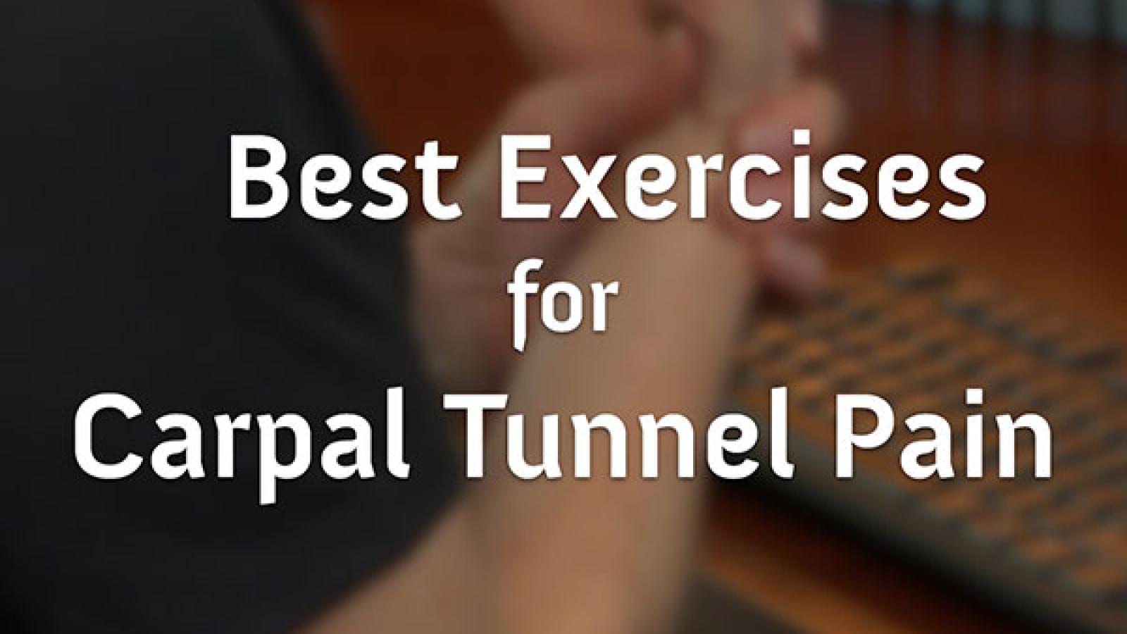 Video: 3 Exercises to Ease Carpal Tunnel Pain