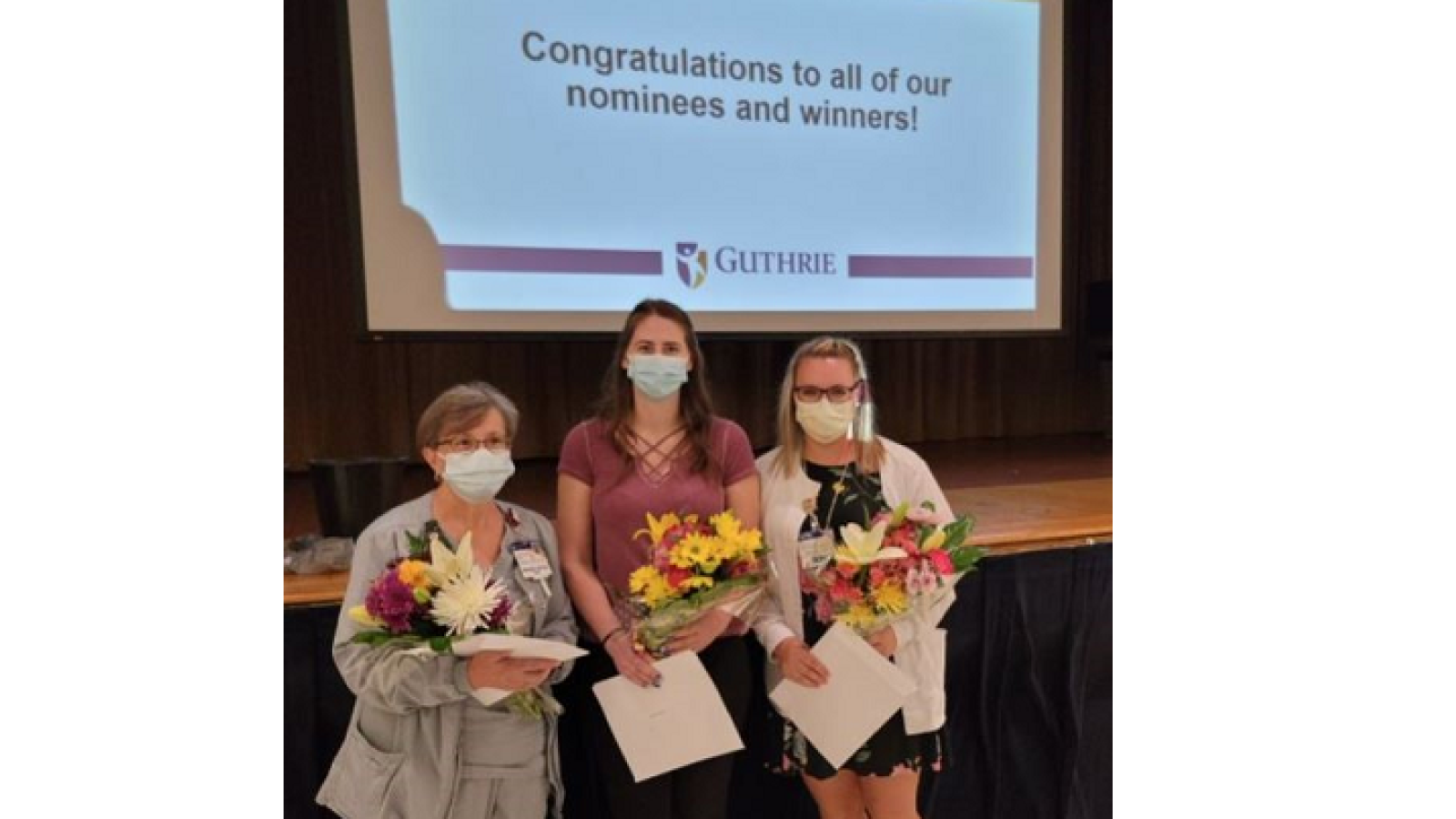 Miriam Roedts, Christine Zalaffi and Kayla Robinson