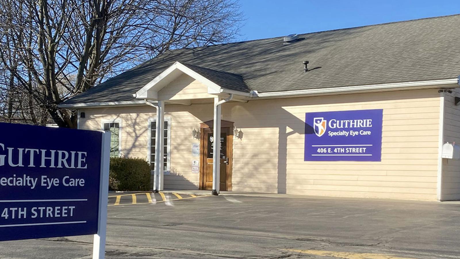 Watkins Glen Specialty Eye Care Guthrie