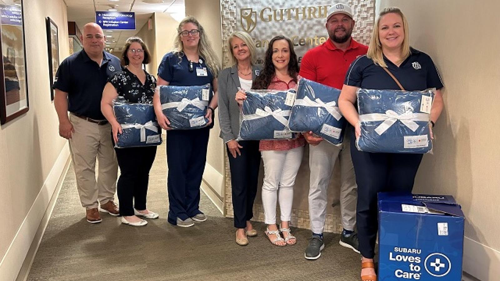 Williams Subaru Donates to Guthrie Cancer Center