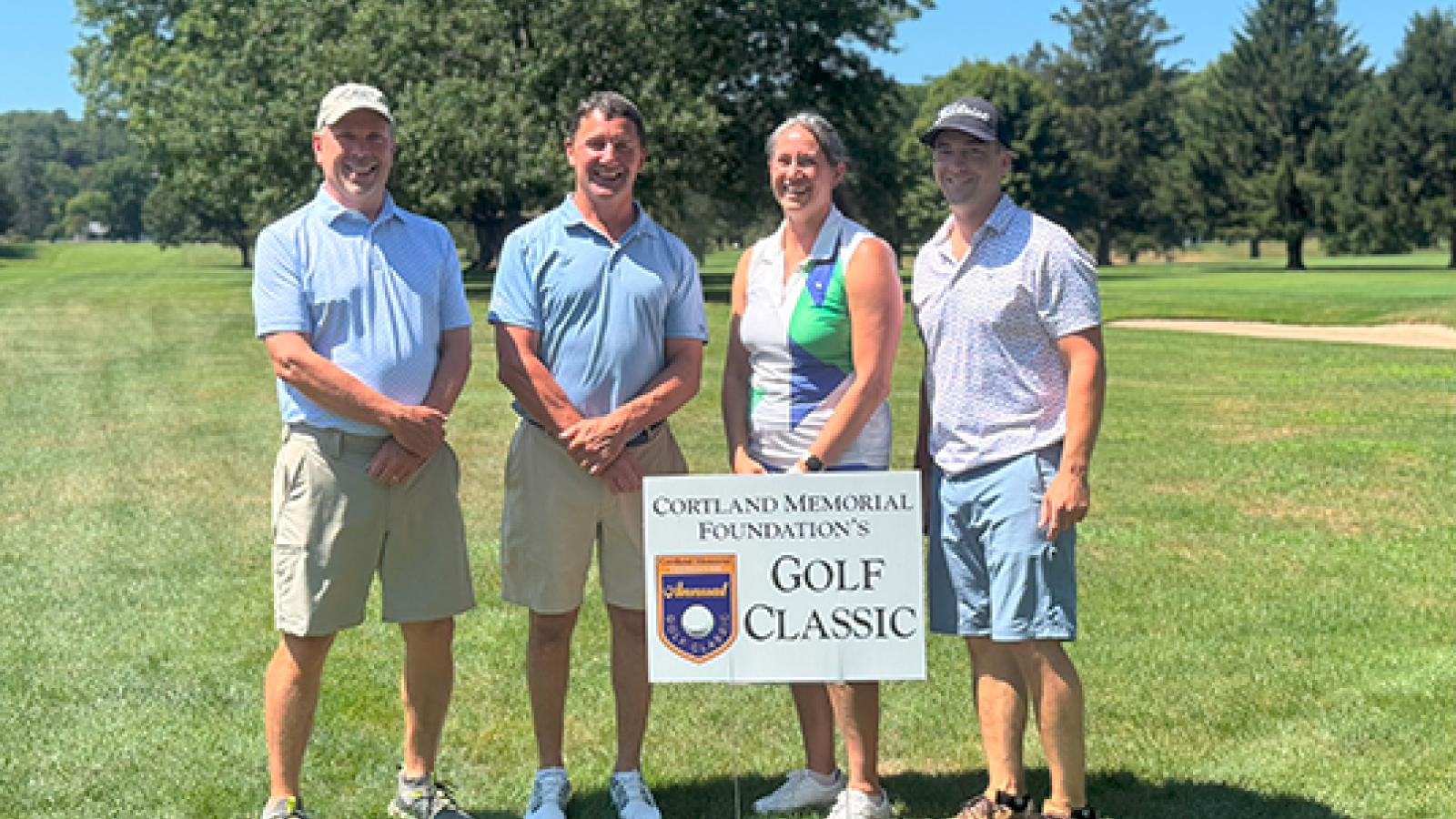 The Cortland Memorial Foundation's 22nd annual Golf Classic was a major success, raising more than $69,000 to support patient care at Guthrie Cortland Medical Center.