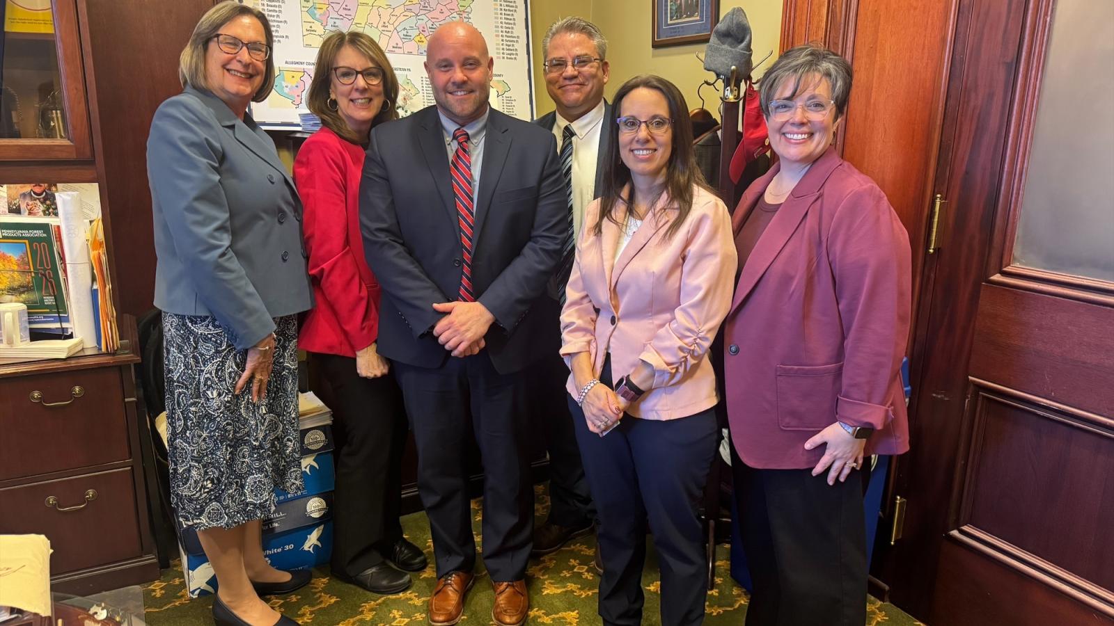 Debra Raupers, Guthrie Chief Nurse Executive, and Bill Osterman, Vice President of Nursing Services at Guthrie Robert Packer Hospital, joined healthcare professionals from across Pennsylvania for Nurse Ambassador Advocacy Day in Harrisburg.