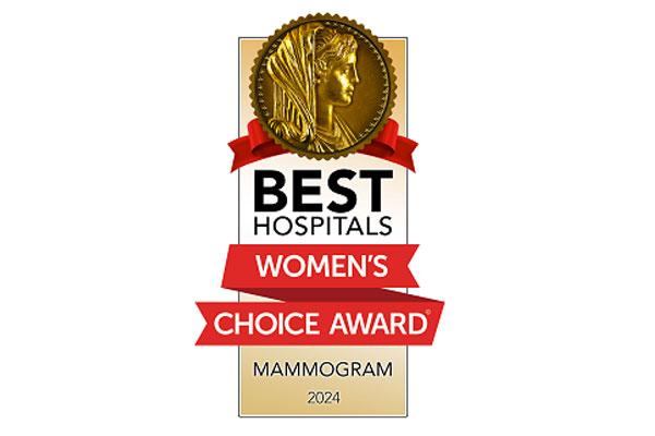 Women’s Choice Award - 2024 Mammogram Award