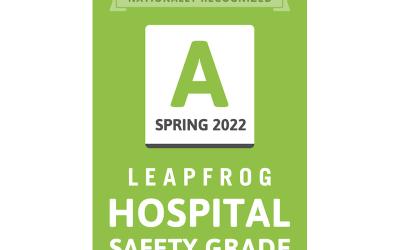 Guthrie Corning Hospital Nationally Recognized with An 'A' Leapfrog Hospital Safety Grade
