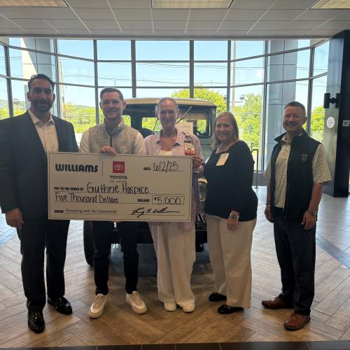 Annual Golf for Guthrie Hospice Tournament Tees Off with Title Sponsor, Williams Toyota of Sayre