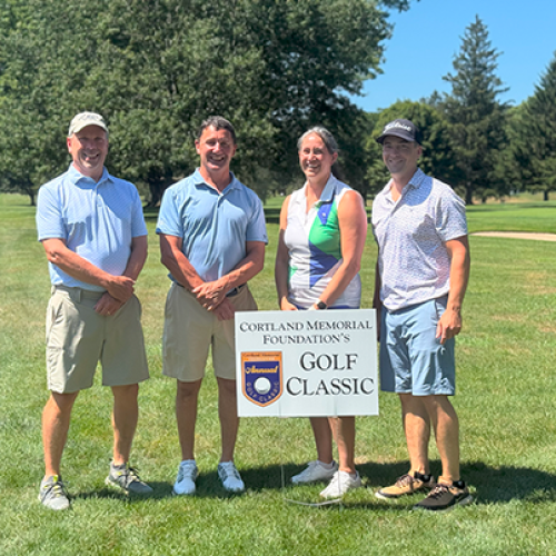 The Cortland Memorial Foundation's 22nd annual Golf Classic was a major success, raising more than $69,000 to support patient care at Guthrie Cortland Medical Center.