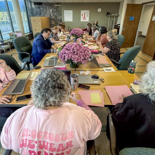 In a powerful display of community commitment to women's health, a team of more than 20 dedicated Guthrie volunteers scheduled 205 mammogram appointments during the inaugural Lourdes Mammo-thon on Monday, Oct. 6. 