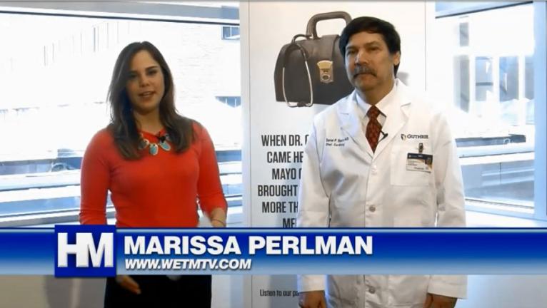 WETM Health Matters - Dr. Sporn - Top 50 Award