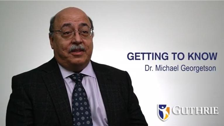 Get to know Dr. Michael Georgeston from Guthrie Gastroenterology and Hepatology