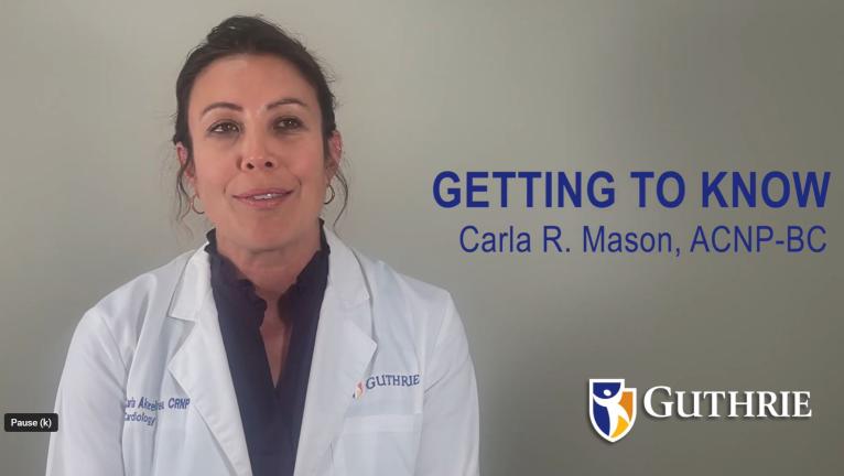 Getting to Know Carla Mason, MS, ACNP-BC