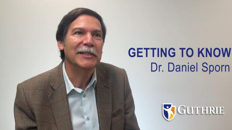 Get to Know Daniel P Sporn, MD, FACC, MHA from Guthrie Cardiology