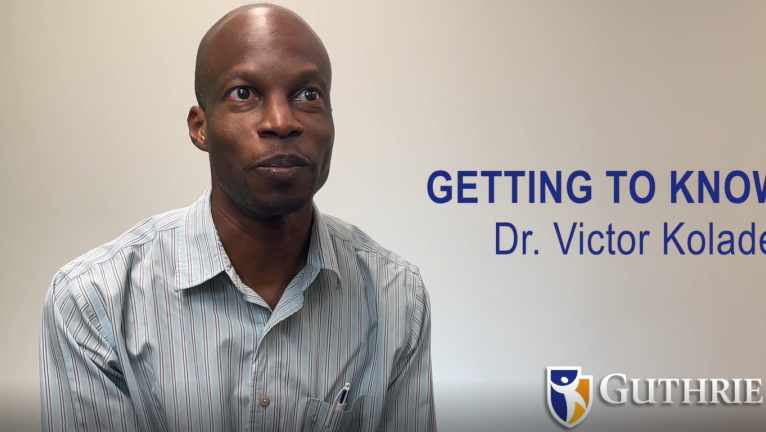Get to Know Dr. Victor Kolade