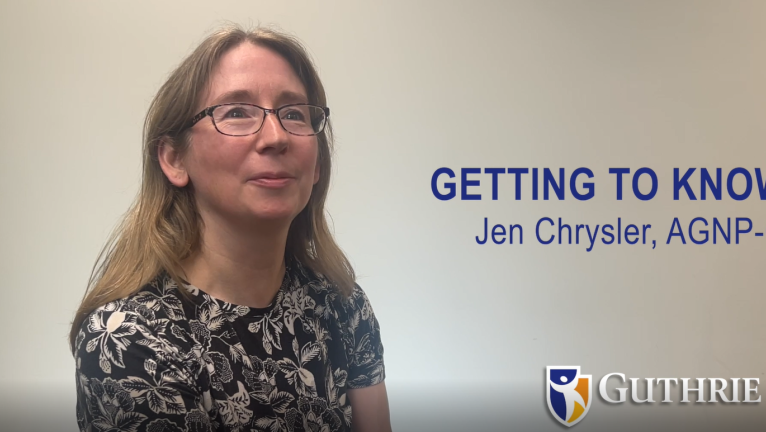 Get to know Jen Chrysler, AGNP-C, from Guthrie Sayre Pulmonology