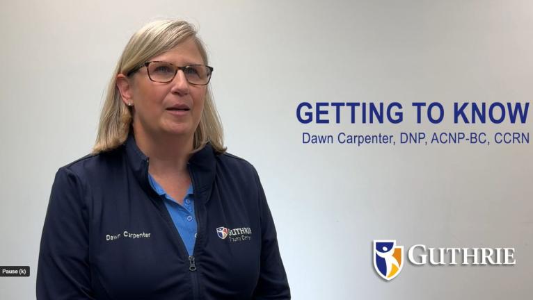 Get to Know Dawn Carpenter, DNP, ACNP-BC, CCRN from Surgery