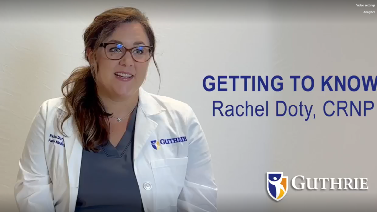 Get to know Rachel Doty, CRNP at Guthrie Tunkhannock Family Medicine